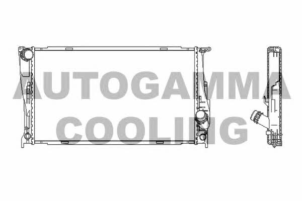 Autogamma 107534 Радіатор охолодження двигуна 107534: Приваблива ціна - Купити у Польщі на 2407.PL!