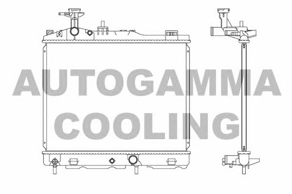 Autogamma 107365 Радіатор охолодження двигуна 107365: Приваблива ціна - Купити у Польщі на 2407.PL!