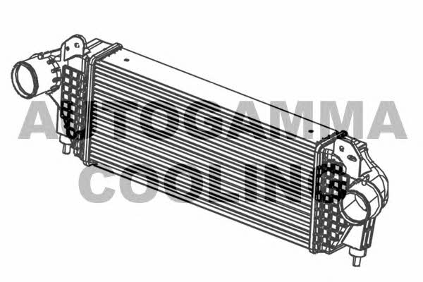 Autogamma 107450 Intercooler, charger 107450: Buy near me in Poland at 2407.PL - Good price!