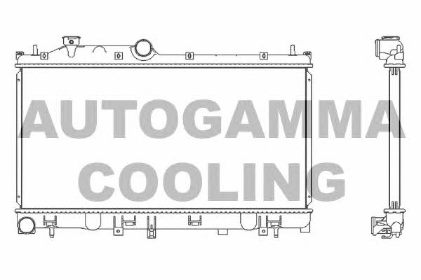 Autogamma 107532 Радіатор охолодження двигуна 107532: Приваблива ціна - Купити у Польщі на 2407.PL!