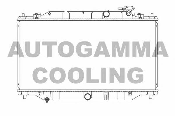 Autogamma 107350 Радиатор охлаждения двигателя 107350: Отличная цена - Купить в Польше на 2407.PL!
