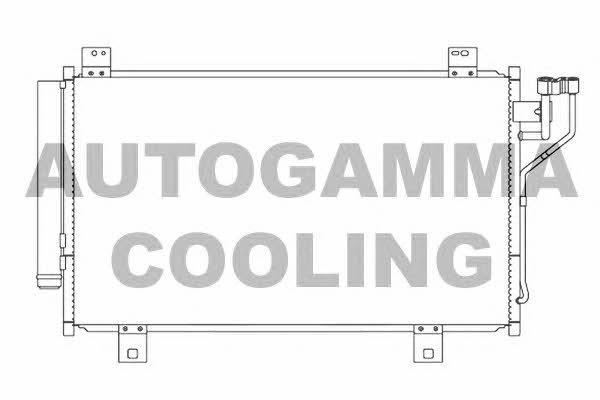 Autogamma 107343 Cooler Module 107343: Buy near me in Poland at 2407.PL - Good price!