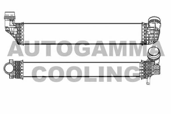Autogamma 107521 Intercooler, charger 107521: Buy near me in Poland at 2407.PL - Good price!