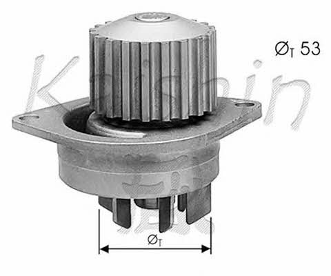Autoteam WPA345 Water pump WPA345: Buy near me in Poland at 2407.PL - Good price!