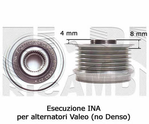 Autoteam A04880 Freewheel clutch, alternator A04880: Buy near me at 2407.PL in Poland at an Affordable price!