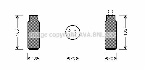 AVA HDD115 Dryer, air conditioner HDD115: Buy near me in Poland at 2407.PL - Good price!