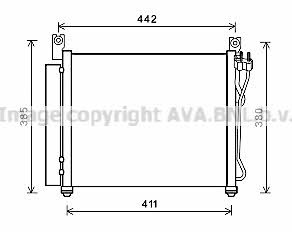 AVA KAA5158D Cooler Module KAA5158D: Buy near me in Poland at 2407.PL - Good price!