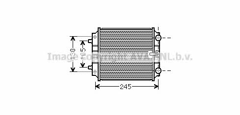 AVA AI2336 Radiator, engine cooling AI2336: Buy near me in Poland at 2407.PL - Good price!