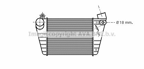 AVA AI4185 Intercooler, charger AI4185: Buy near me in Poland at 2407.PL - Good price!