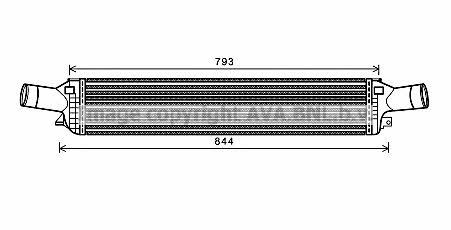 AVA AI4319 Chłodnica powietrza doładowującego (intercooler) AI4319: Dobra cena w Polsce na 2407.PL - Kup Teraz!