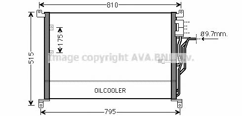 AVA AI5301 Радиатор кондиционера (Конденсатор) AI5301: Отличная цена - Купить в Польше на 2407.PL!