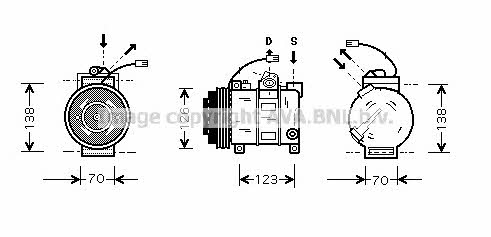 AVA AIK015 Kompressor klimaanlage AIK015: Kaufen Sie zu einem guten Preis in Polen bei 2407.PL!