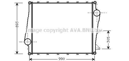 AVA VL4022 Интеркулер VL4022: Отличная цена - Купить в Польше на 2407.PL!