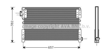 AVA VL5017 Радиатор кондиционера (Конденсатор) VL5017: Отличная цена - Купить в Польше на 2407.PL!