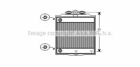 AVA BW2366 Radiator, engine cooling BW2366: Buy near me at 2407.PL in Poland at an Affordable price!