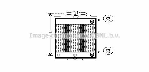 AVA BW2367 Radiator, engine cooling BW2367: Buy near me in Poland at 2407.PL - Good price!