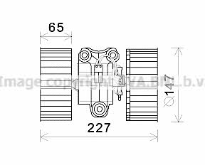 AVA BW8470 Silnik wentylacji salonu pasażerskiego BW8470: Dobra cena w Polsce na 2407.PL - Kup Teraz!