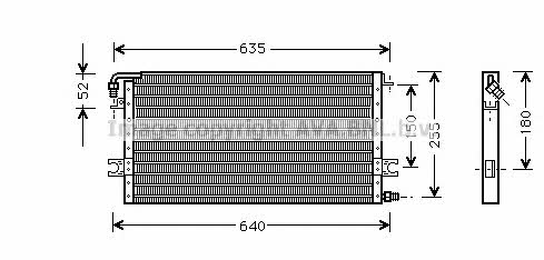 AVA TO5269 Радиатор кондиционера (Конденсатор) TO5269: Отличная цена - Купить в Польше на 2407.PL!