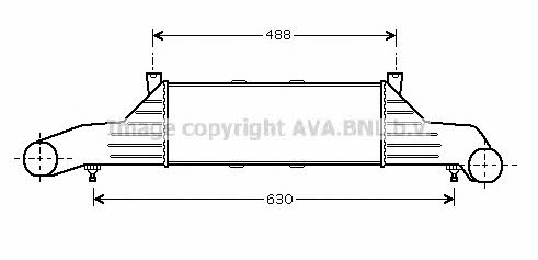 AVA MS4295 Chłodnica powietrza doładowującego (intercooler) MS4295: Dobra cena w Polsce na 2407.PL - Kup Teraz!