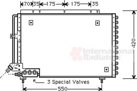 AVA VO5082 Радиатор кондиционера (Конденсатор) VO5082: Отличная цена - Купить в Польше на 2407.PL!