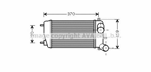 AVA CN4212 Intercooler, charger CN4212: Buy near me in Poland at 2407.PL - Good price!