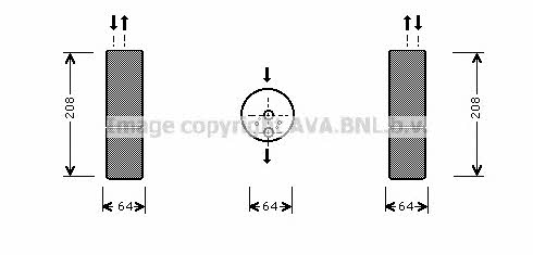 AVA MSD053 Осушувач кондиціонера MSD053: Приваблива ціна - Купити у Польщі на 2407.PL!