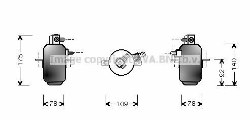 AVA MSD081 Dryer, air conditioner MSD081: Buy near me in Poland at 2407.PL - Good price!