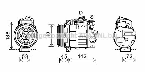 AVA MSK577 Компресор кондиціонера MSK577: Приваблива ціна - Купити у Польщі на 2407.PL!