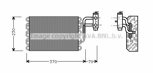 AVA MSV002 Air conditioner evaporator MSV002: Buy near me at 2407.PL in Poland at an Affordable price!