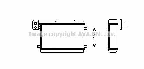 AVA SB6013 Радиатор отопителя салона SB6013: Отличная цена - Купить в Польше на 2407.PL!