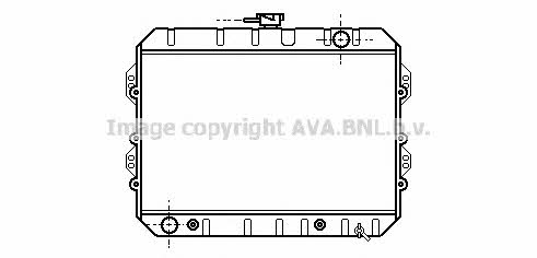 AVA TO2097 Radiator, engine cooling TO2097: Buy near me in Poland at 2407.PL - Good price!