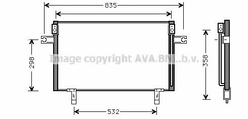AVA DN5195 Cooler Module DN5195: Buy near me in Poland at 2407.PL - Good price!