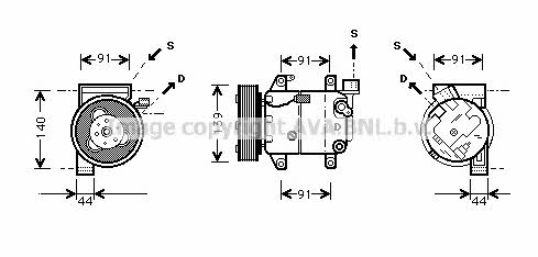 AVA DNK005 Kompressor klimaanlage DNK005: Kaufen Sie zu einem guten Preis in Polen bei 2407.PL!