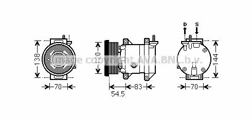 AVA DWK091 Kompressor klimaanlage DWK091: Kaufen Sie zu einem guten Preis in Polen bei 2407.PL!