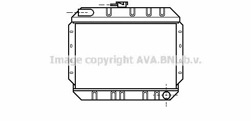 AVA FD2020 Radiator, engine cooling FD2020: Buy near me in Poland at 2407.PL - Good price!