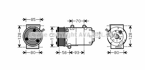 AVA FDAK416 Kompressor klimaanlage FDAK416: Kaufen Sie zu einem guten Preis in Polen bei 2407.PL!