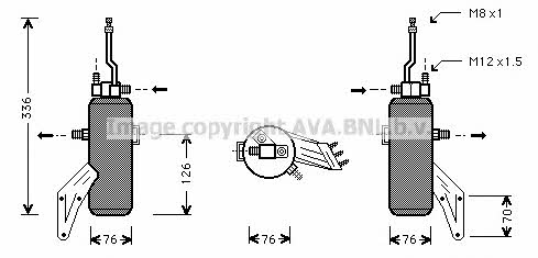 AVA FDD293 Dryer, air conditioner FDD293: Buy near me in Poland at 2407.PL - Good price!