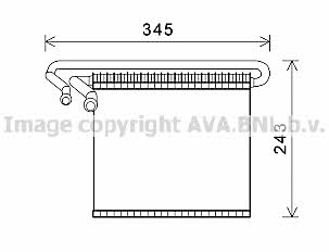 AVA FDV491 Испаритель кондиционера FDV491: Отличная цена - Купить в Польше на 2407.PL!