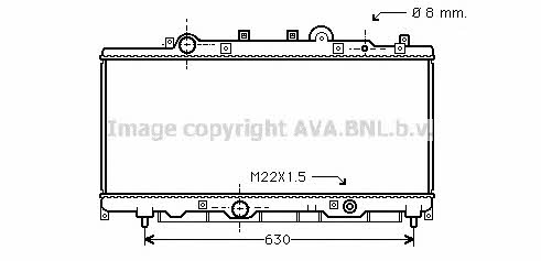 AVA FT2148 Kühler motorkühlung FT2148: Kaufen Sie zu einem guten Preis in Polen bei 2407.PL!