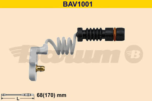 Barum BAV1001 Датчик износа тормозных колодок BAV1001: Отличная цена - Купить в Польше на 2407.PL!