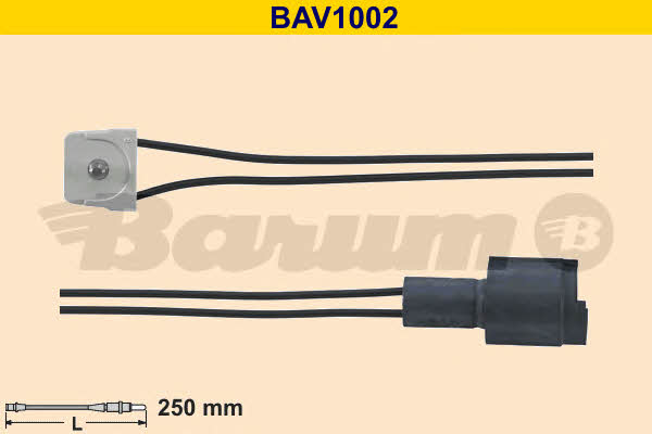 Barum BAV1002 Датчик износа тормозных колодок BAV1002: Отличная цена - Купить в Польше на 2407.PL!