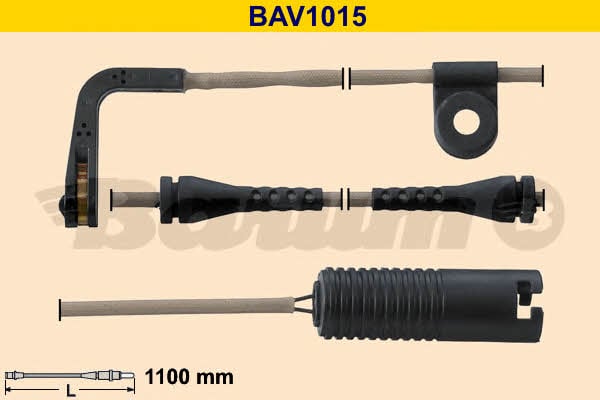 Barum BAV1015 Датчик износа тормозных колодок BAV1015: Отличная цена - Купить в Польше на 2407.PL!