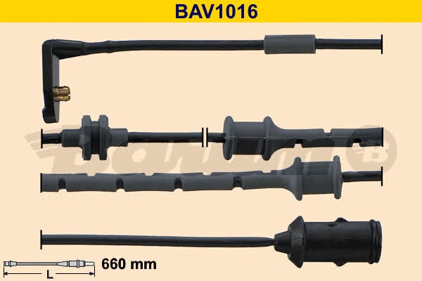 Barum BAV1016 Датчик износа тормозных колодок BAV1016: Отличная цена - Купить в Польше на 2407.PL!