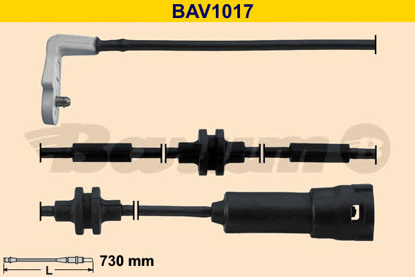 Barum BAV1017 Датчик износа тормозных колодок BAV1017: Отличная цена - Купить в Польше на 2407.PL!