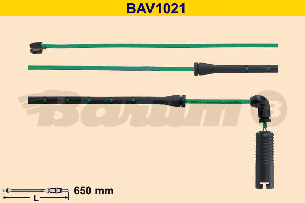Barum BAV1021 Warning contact, brake pad wear BAV1021: Buy near me in Poland at 2407.PL - Good price!