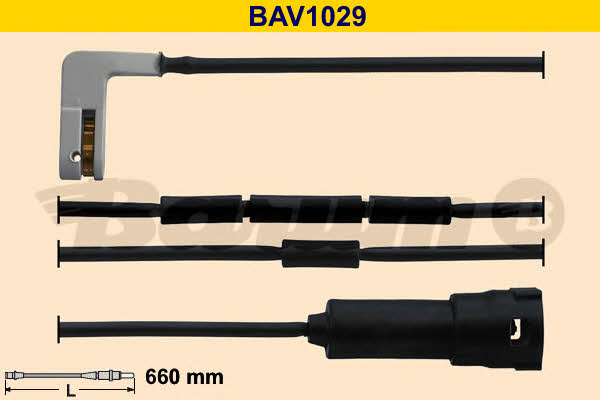 Barum BAV1029 Warning contact, brake pad wear BAV1029: Buy near me in Poland at 2407.PL - Good price!