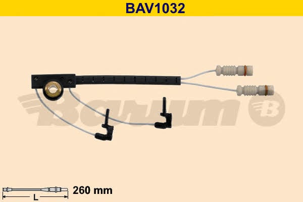 Barum BAV1032 Датчик износа тормозных колодок BAV1032: Отличная цена - Купить в Польше на 2407.PL!
