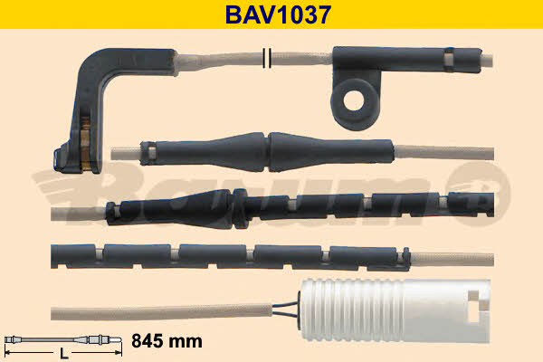 Barum BAV1037 Warning contact, brake pad wear BAV1037: Buy near me in Poland at 2407.PL - Good price!