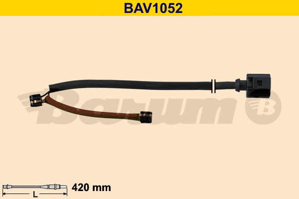 Barum BAV1052 Датчик износа тормозных колодок BAV1052: Отличная цена - Купить в Польше на 2407.PL!