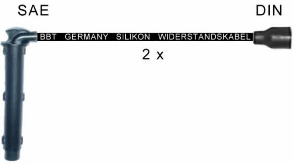 BBT ZK1208 Ignition cable kit ZK1208: Buy near me in Poland at 2407.PL - Good price!